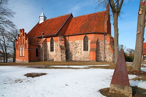 PL, warm-maz, kosciol parafialny w Eldytach Wielkich.